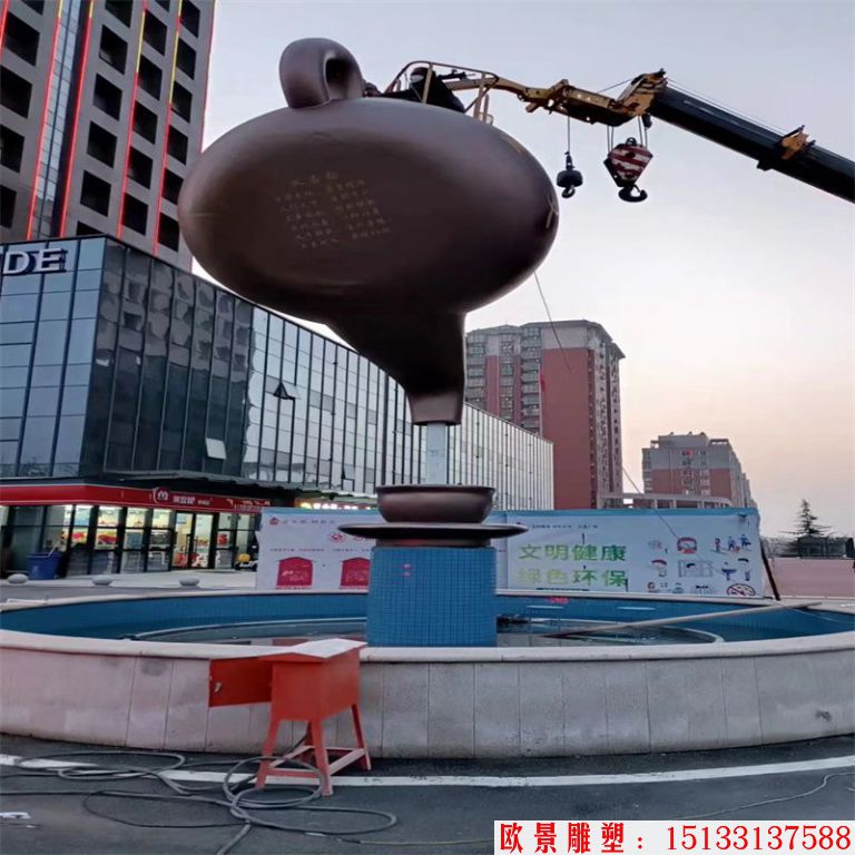 不锈钢大型景观天壶 天壶案例 天壶厂家